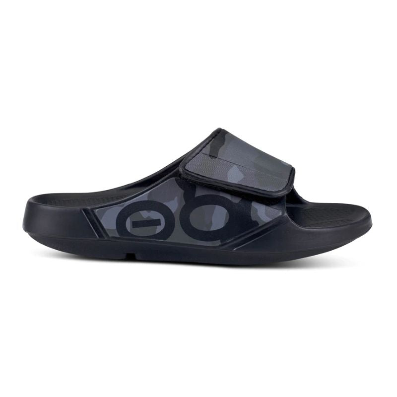 Oofos grey on sale