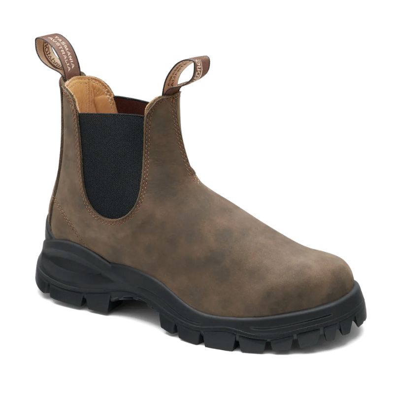 Unisex 2239 Lug Sole Rustic Brown - Blundstone - Tootsies Shoe Market - Hiking