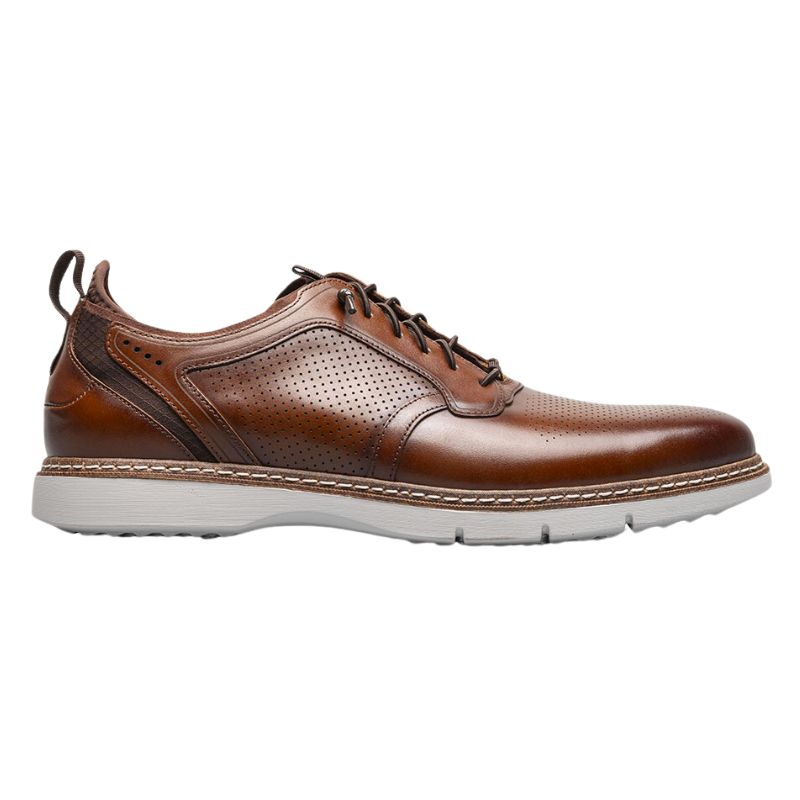 Stacy Adams Men’s Plain Toe Olive Elastic Lace Up Casual Hybrid Everidge