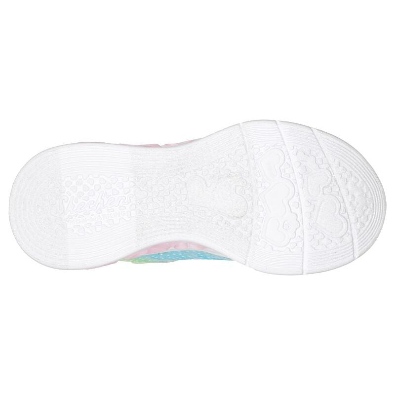 Girls Flutter Heart Lights Simply Love - Skechers - Tootsies Shoe Market - Sneakers/Athletic