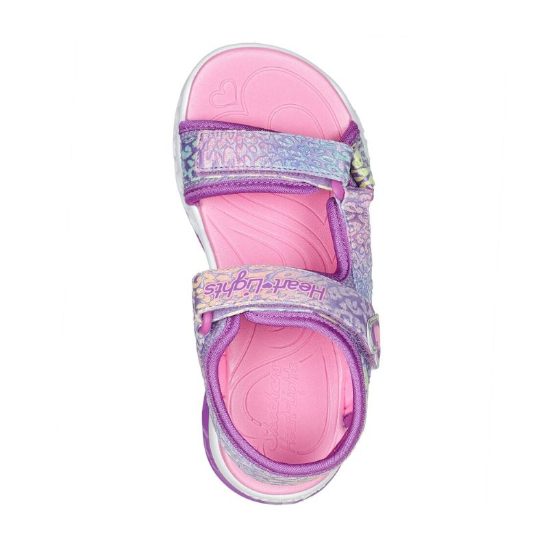 Girls Flutter Hearts Sandal - Skechers - Tootsies Shoe Market - Sandals