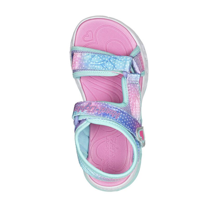 Girls Flutter Hearts Sandal - Skechers - Tootsies Shoe Market - Sandals