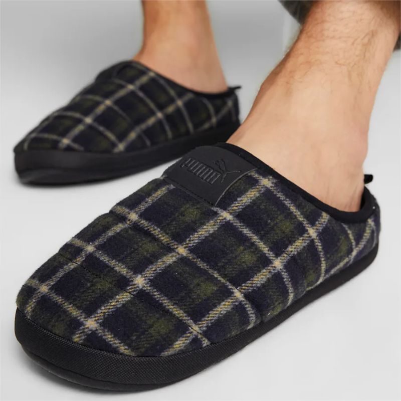 Mens Puma Scuff Flannel - PUMA - Tootsies Shoe Market - Slippers
