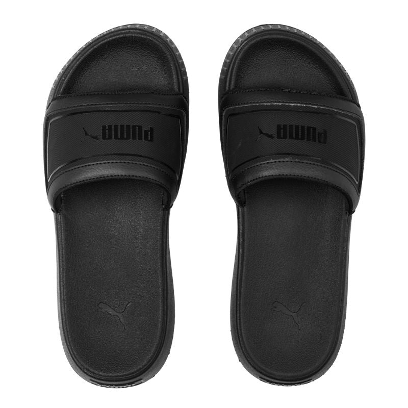 White clear puma slides clearance