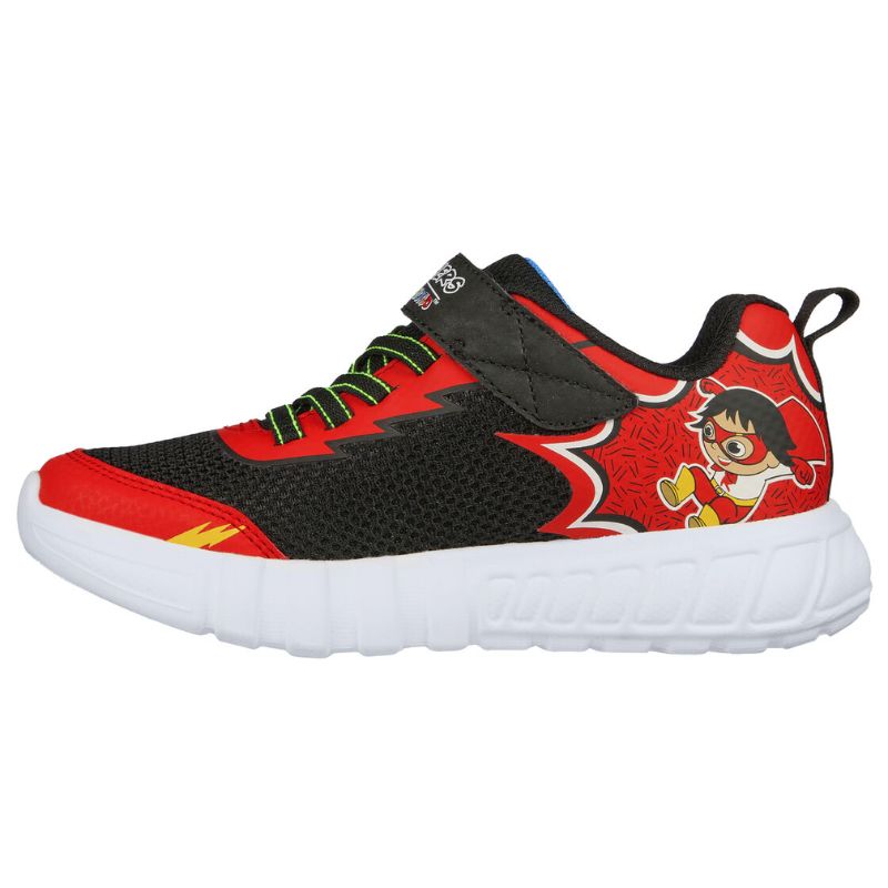Skechers Boys Ryan World Flex Flow Red Titan Tootsies Shoe Market