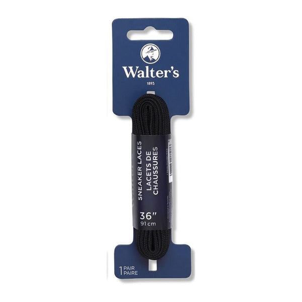 Flat black sales boot laces