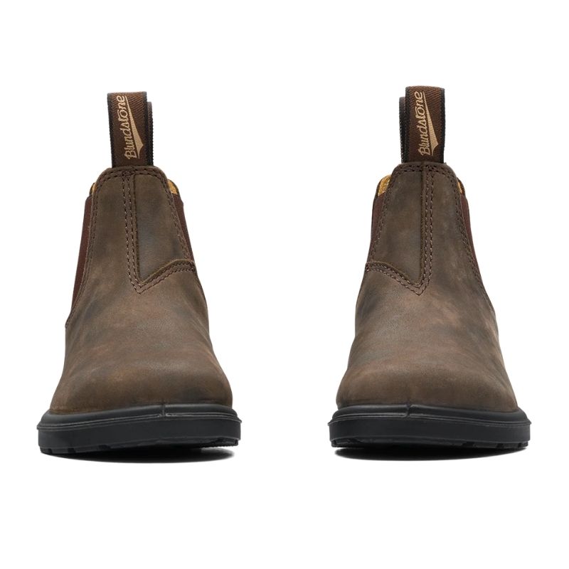 Unisex Kids' Blundstones Rustic Brown - Blundstone - Tootsies Shoe Market - Boots