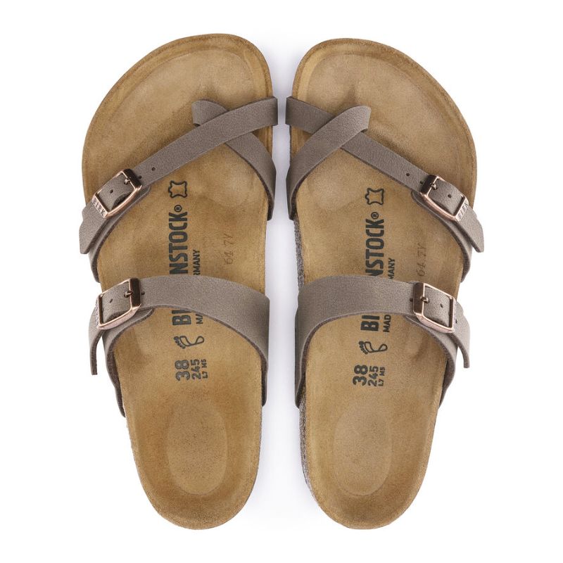 Womens Mayari Birkibuc Mocha - BIRKENSTOCK - Tootsies Shoe Market - Sandals