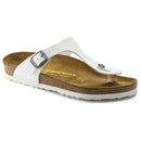 Womens Gizeh Birko Flor White - BIRKENSTOCK - Tootsies Shoe Market - Sandals