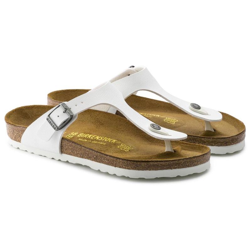 White birkenstock sandals women cheap