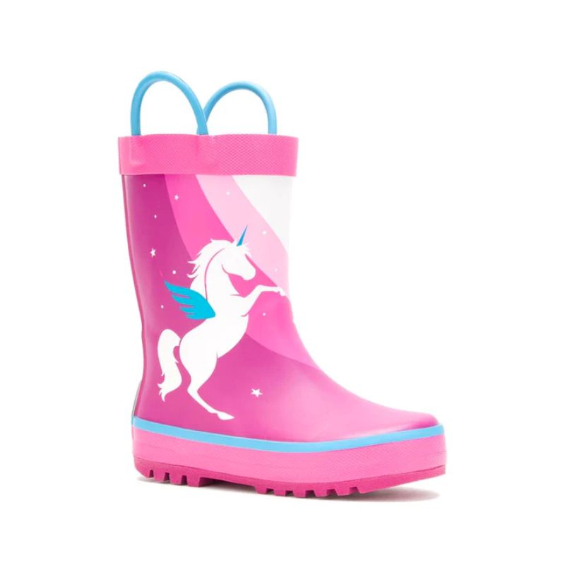 Girls Unicorn Rain Boot - KAMIK - Tootsies Shoe Market - Boots