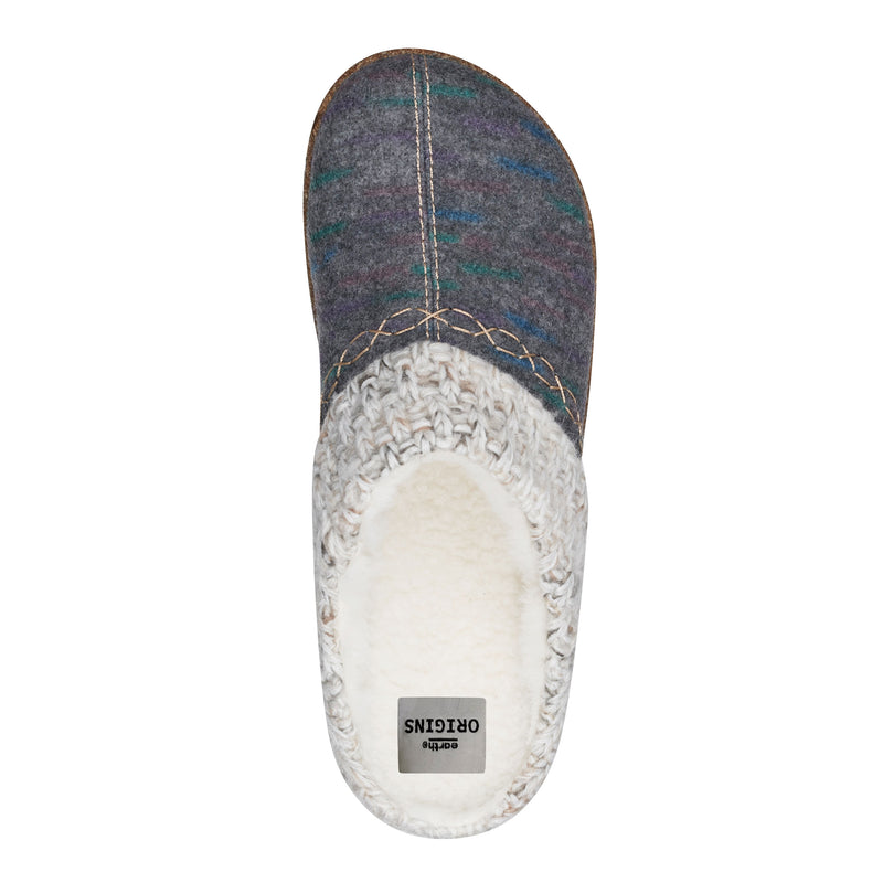 Women's Elana Slipper Grey - Earth - Tootsies Shoe Market - Slippers