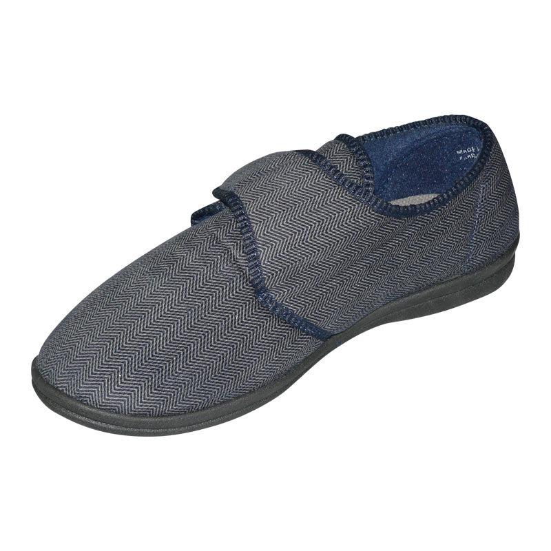 Men's M.eric Velcro Slipper - TENDER TOOTSIES - Tootsies Shoe Market - Slippers