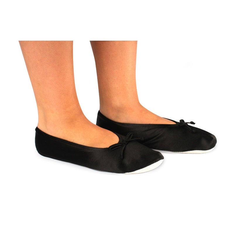 Women's LAURA SPANDEX BALLERINA SLIPPER