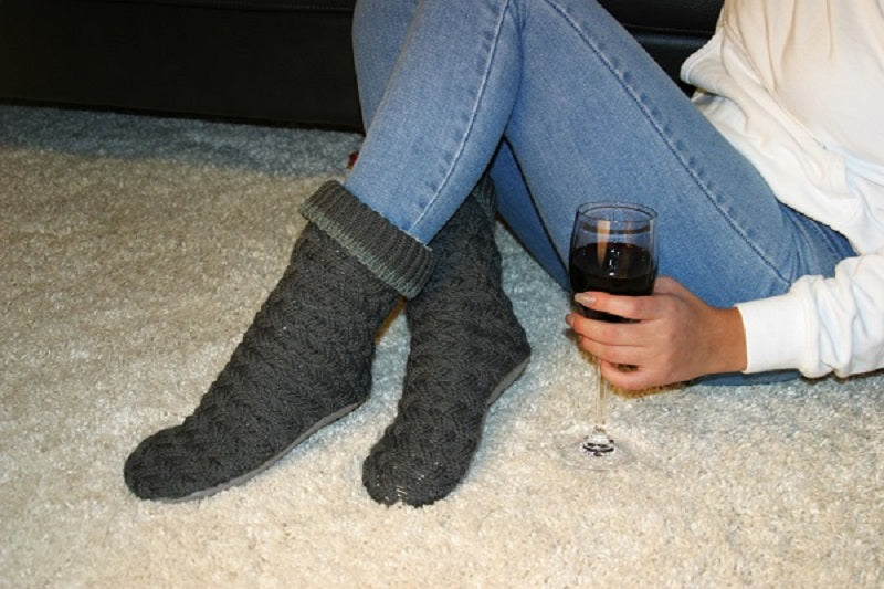 Women's Slipper Sock - Wanderlust - Tootsies Shoe Market - Socks