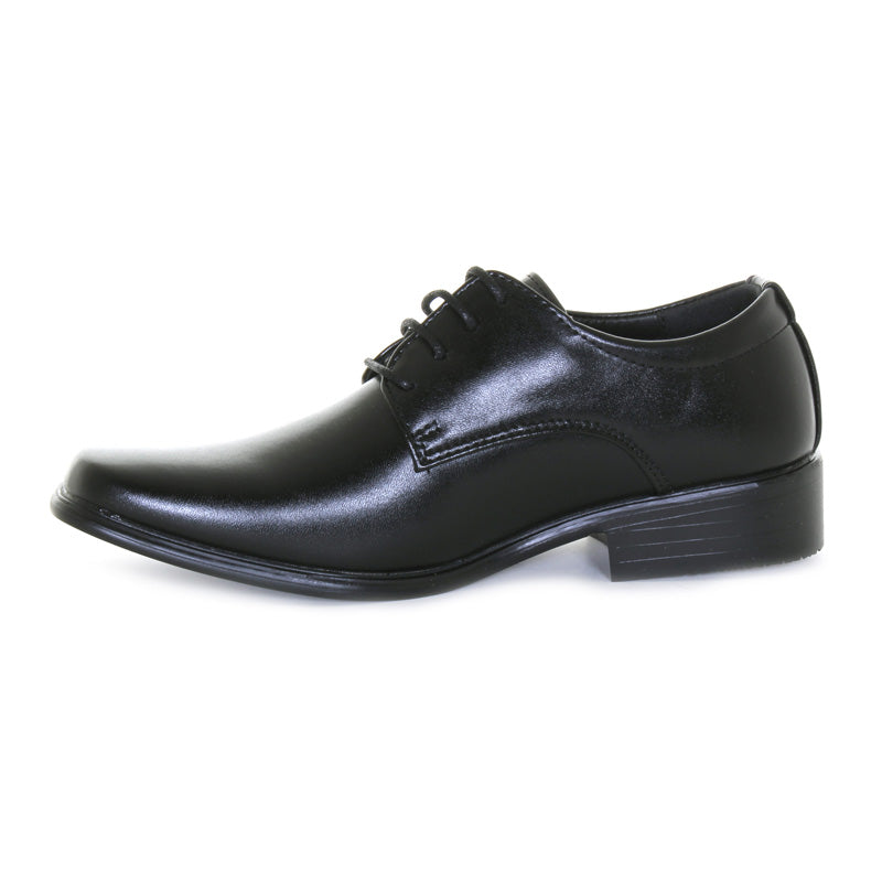 Boys Black Tie Dress Shoes - Taxi - Tootsies Shoe Market - Casuals/Dress