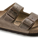 Womens Arizona Oiler Leather Tobacco - BIRKENSTOCK - Tootsies Shoe Market - Sandals