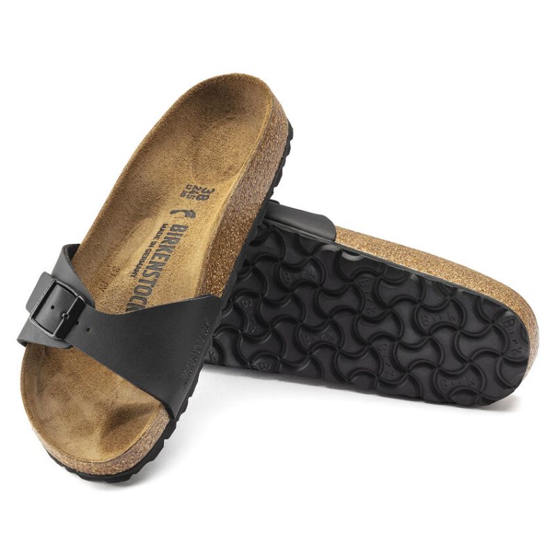 Womens Madrid Birko Flor Black - BIRKENSTOCK - Tootsies Shoe Market - Sandals