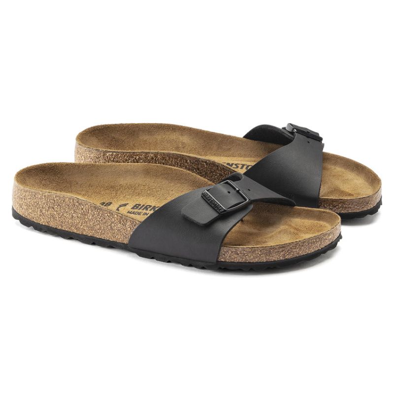 Womens Madrid Birko Flor Black - BIRKENSTOCK - Tootsies Shoe Market - Sandals