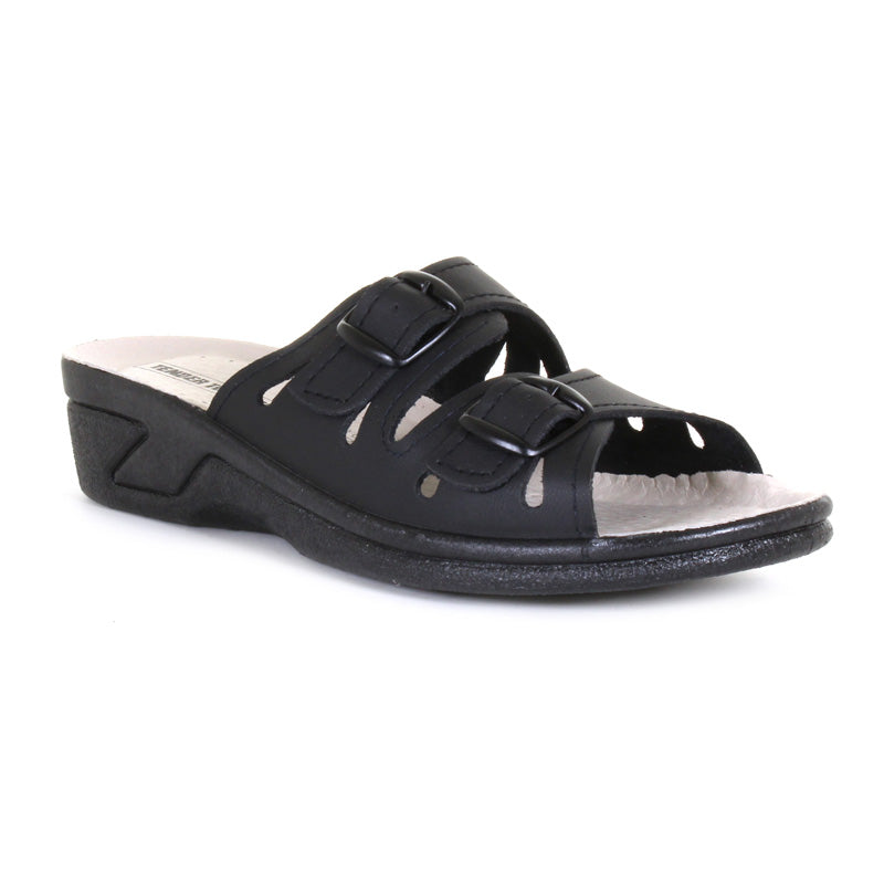 Women's Luna 2 Strap Slide Sandal - TENDER TOOTSIES - Tootsies Shoe Market - Sandals