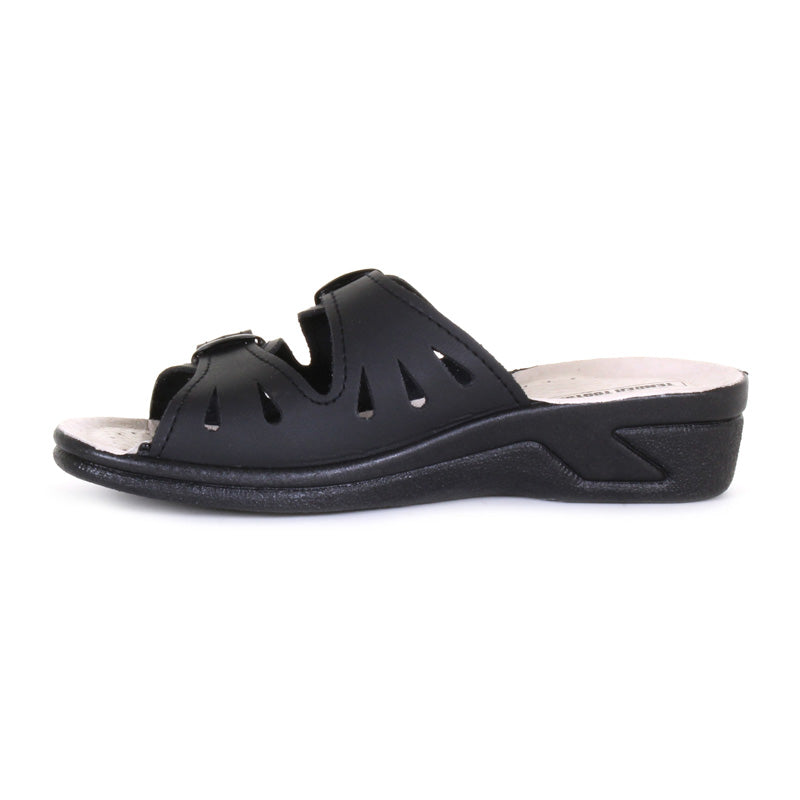 Women's Luna 2 Strap Slide Sandal - TENDER TOOTSIES - Tootsies Shoe Market - Sandals