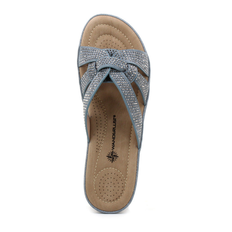 Womens Magenta Wedge - Wanderlust - Tootsies Shoe Market - Sandals