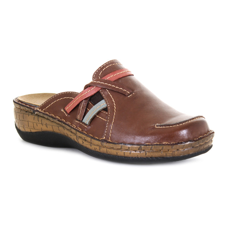 Womens Madison Leather Clog - FOOTTHRILLS - Tootsies Shoe Market - Casual
