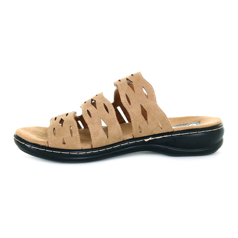 Womens Daisy 3 Strap Velcro Sandal - TENDER TOOTSIES - Tootsies Shoe Market - Sandals