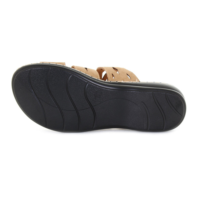 Womens Daisy 3 Strap Velcro Sandal - TENDER TOOTSIES - Tootsies Shoe Market - Sandals