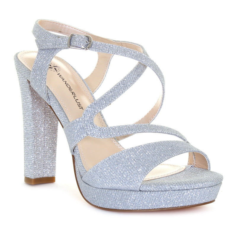 Womens Diamond Party Sandal - WANDERLUST - Tootsies Shoe Market - Sandals