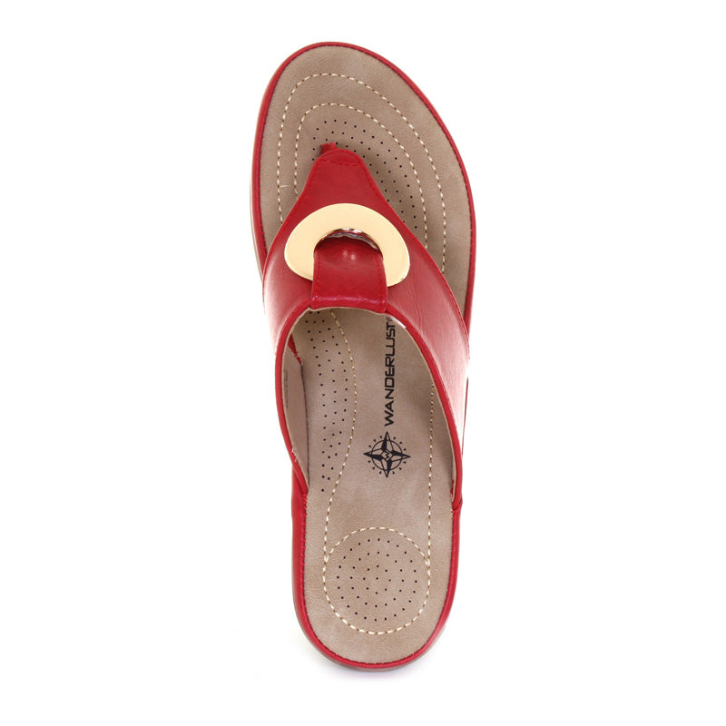 Womens Vicky Thong Sandal - Wanderlust - Tootsies Shoe Market - Sandals