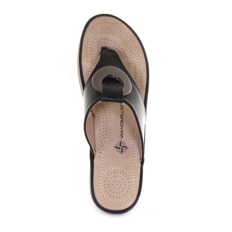 Womens Vicky Thong Sandal - Wanderlust - Tootsies Shoe Market - Sandals