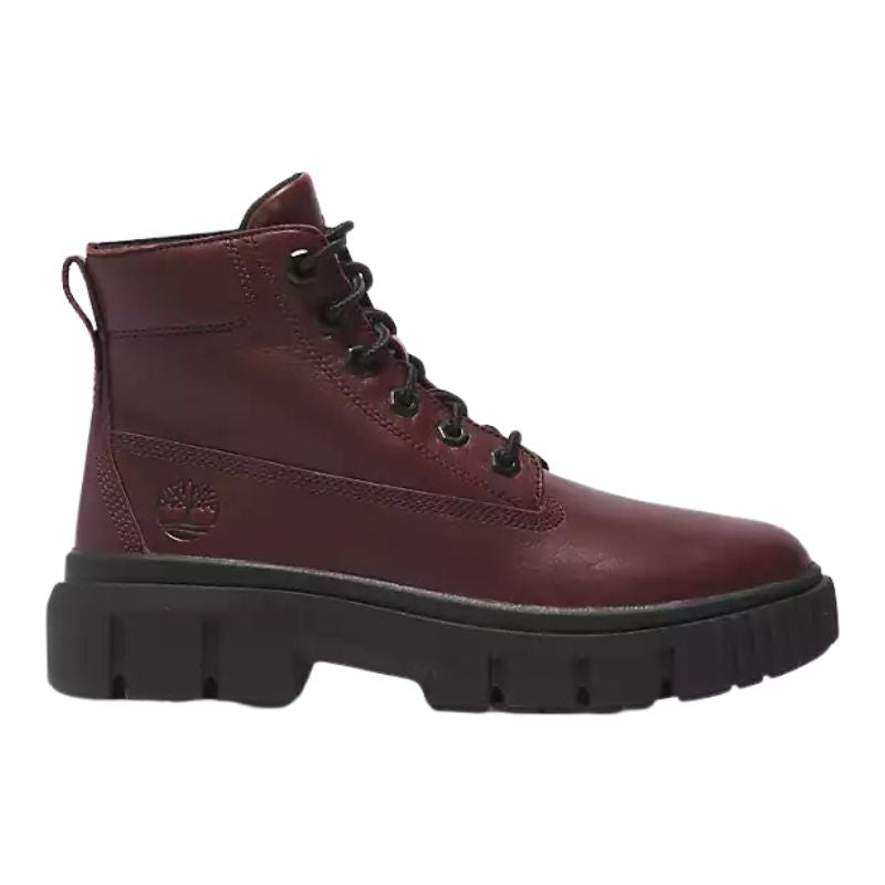 TIMBER LAND Women's Greyfield レザーブーツBlack Burgundy Britton Road Mid Lace Up Burgundy – Quarks Shoes