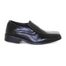 BOYS BLACK SLIPON DRESS SHOES